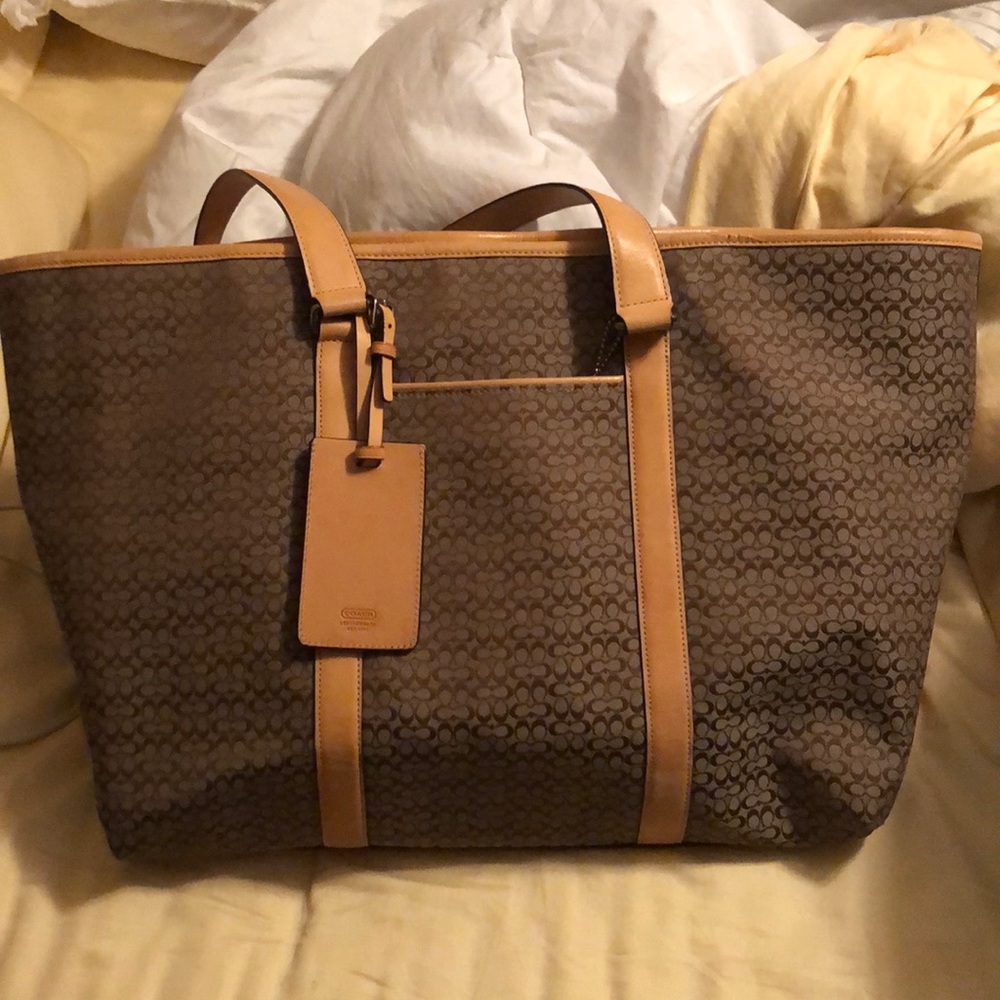 Authentic Coach travel bag